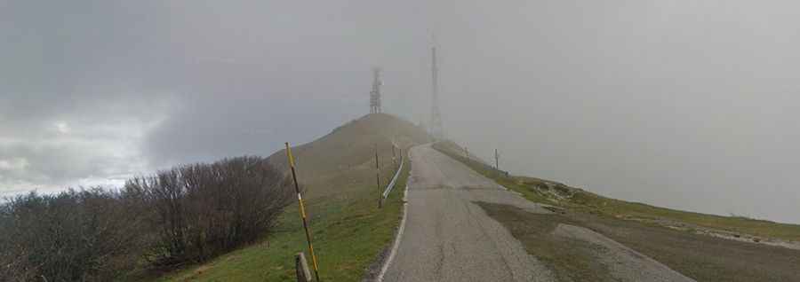 16 Hairpin Turns to the Summit of Monte Nerone