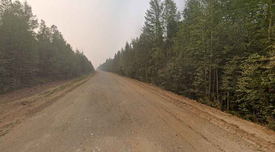 98K-015 is a remote road across the Sakha Republic