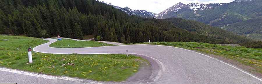 A 5-star road to Manghen Pass in the Dolomites
