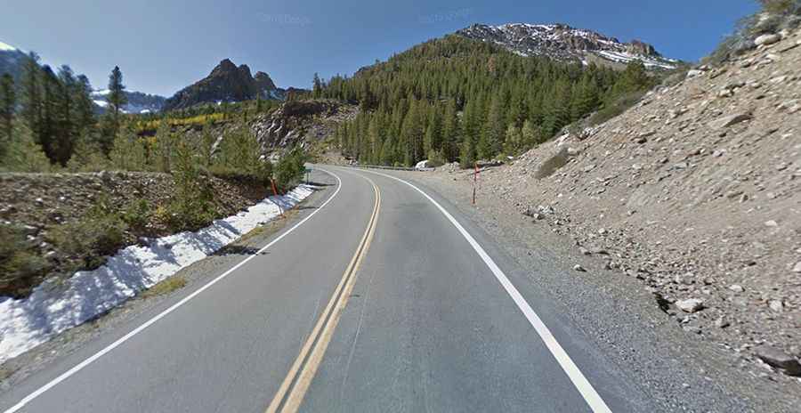 A beautiful alpine drive to Tioga Pass in California