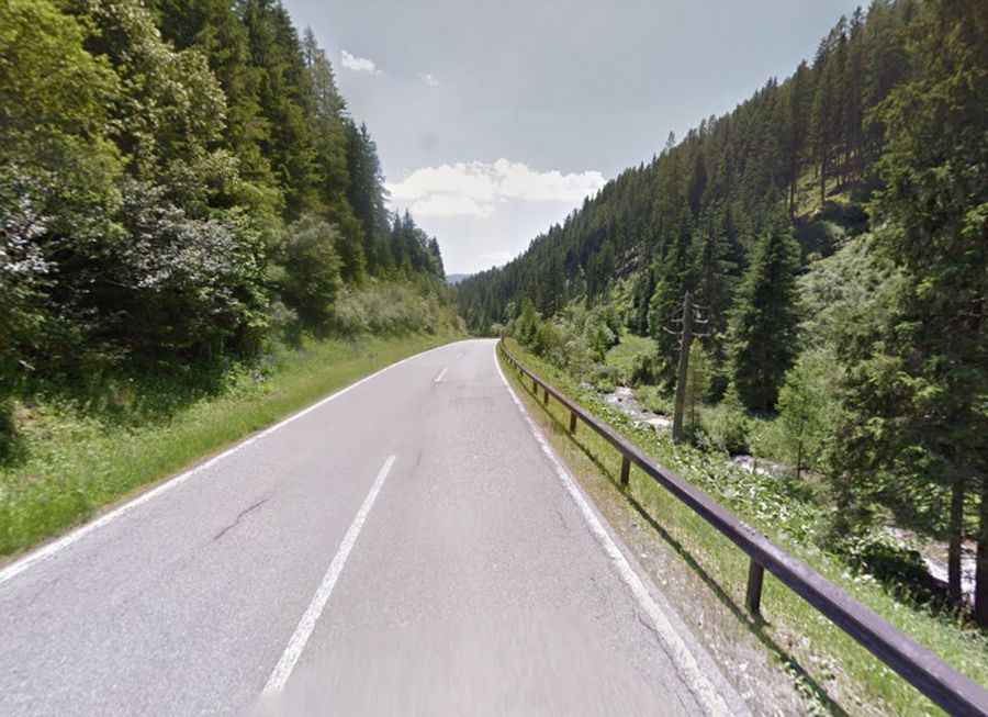A brutally steep (23%) road to Turracher Hohe pass in Austria