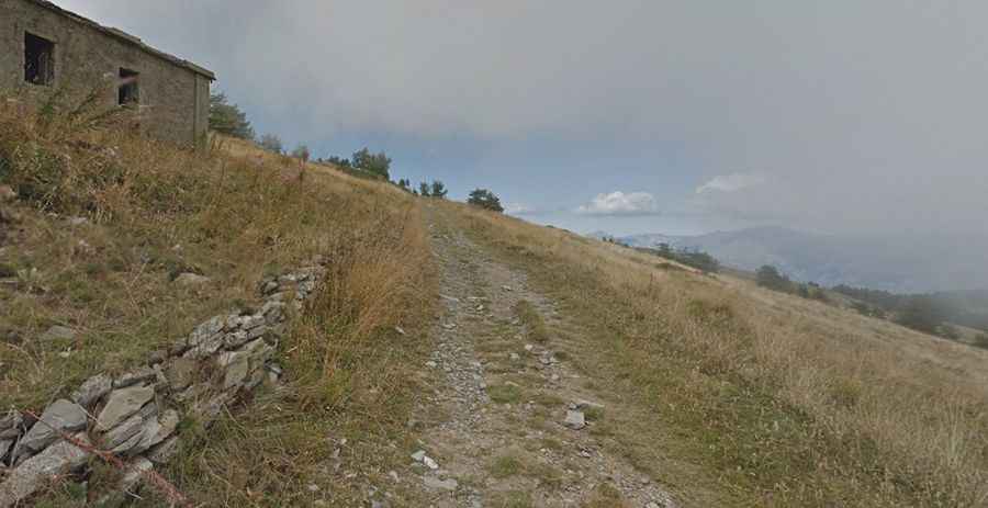 A challenging old military road to Cima Marta