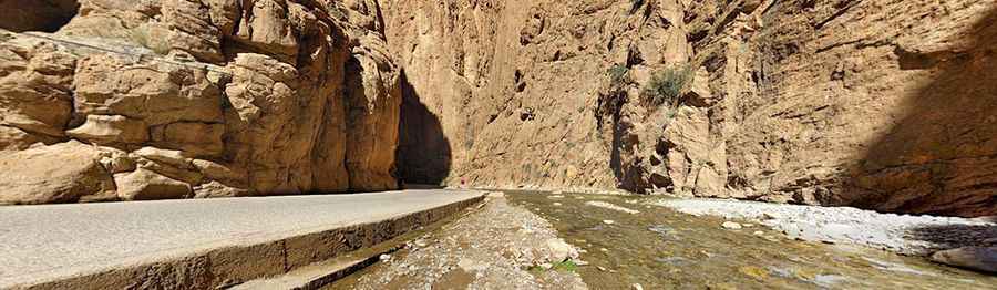 A drive through the scenic Todgha Gorge