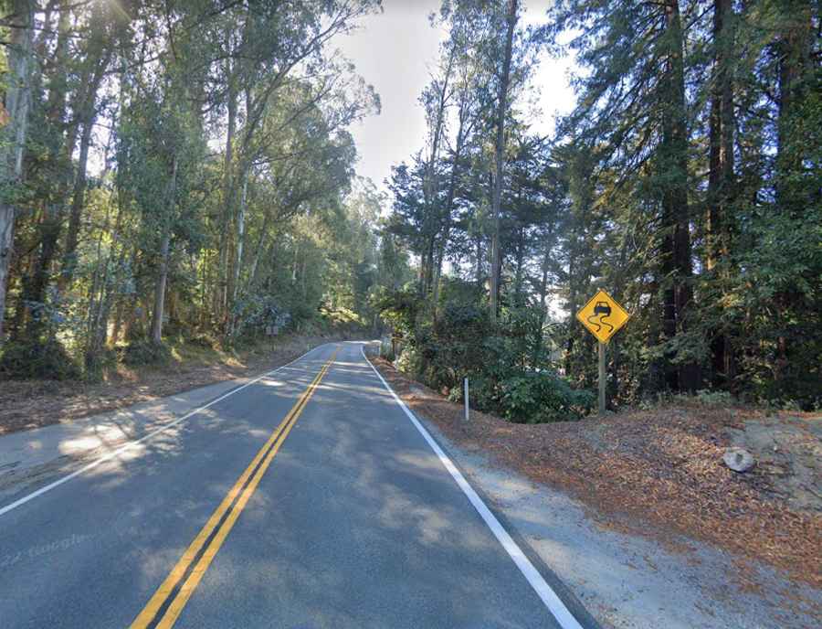 A haunted road to Hecker Pass in the Santa Cruz Mountains of California