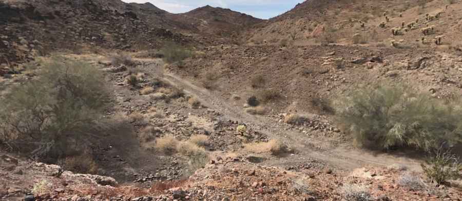 A lonely and remote road to Augustine Pass