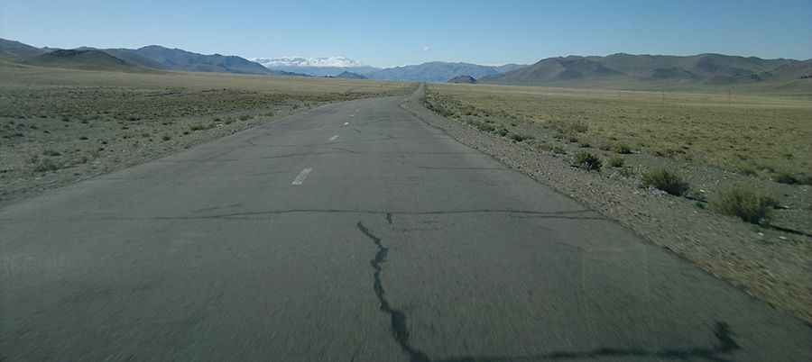 A Paved Road to Shine Davaa