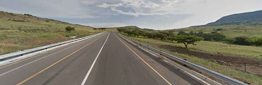 A Paved Road to the Summit of Ikhupe Pass