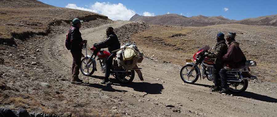 A road trip on the Lapche La pass is truly epic