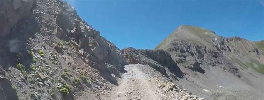 A truly epic road to Kennebec Pass in Colorado