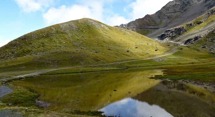 A very bumpy, grueling road to Grand Col