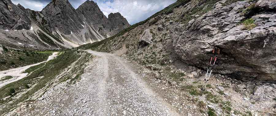 A Very Bumpy, Grueling Road to Karlsbader Hutte