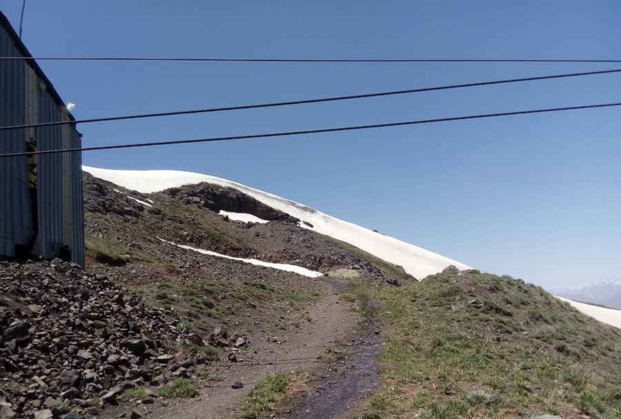 A wild 4x4 road to Sichal Peak in the Alborz Mountains