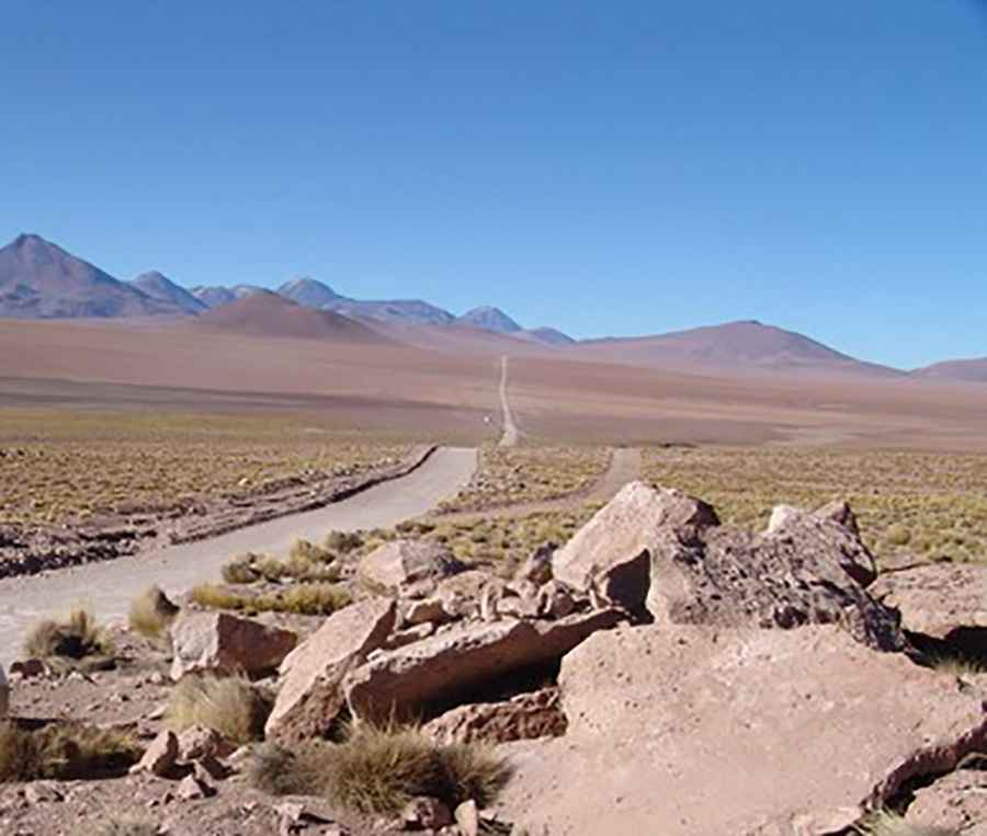 A Wild Mining Road to Tatio Volcano in the Atacama Desert