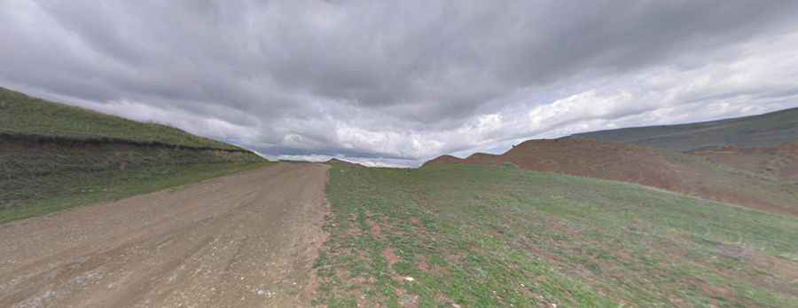 A wild road to David Gareja Monastery