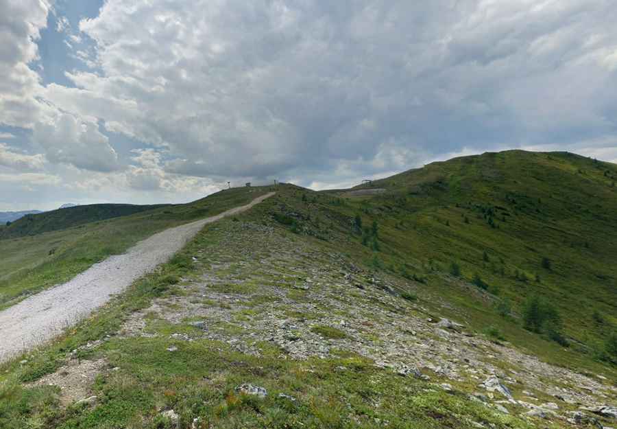 A Wild Unpaved Road to Golzentipp in the Austrian Alps