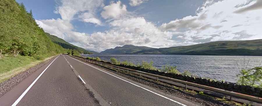 A82 Road is one of the most scenic drives of Scotland