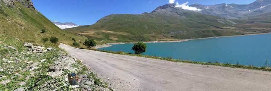 Adventure along the wild road to Col du Petit Mont Cenis