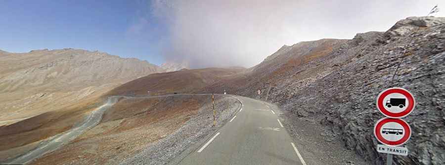 Agnel Pass is one of the European highest paved roads