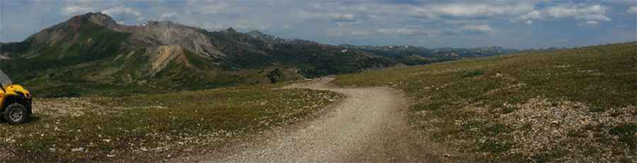 American Flag Mountain is a truly outstanding 4x4 adventure in Colorado