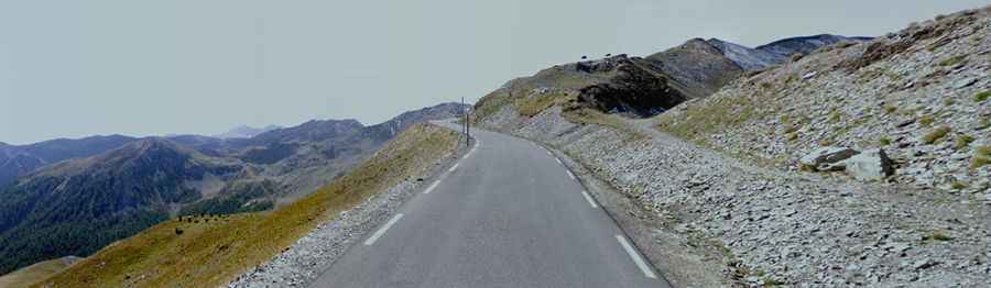 An awe-inspiring road to Col du Raspaillon