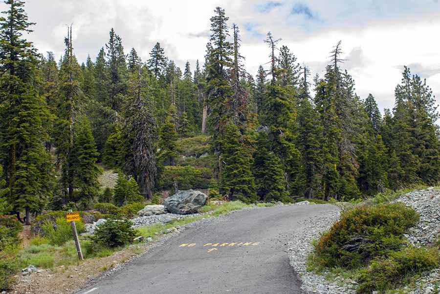 An epic enthralling road to Carter Summit in CA