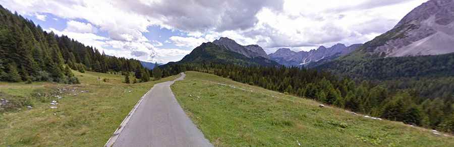 An epic enthralling road to Col di Caneva Pass