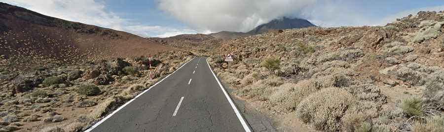 Base del Teide is one of the most sensational roads in the Canary Islands