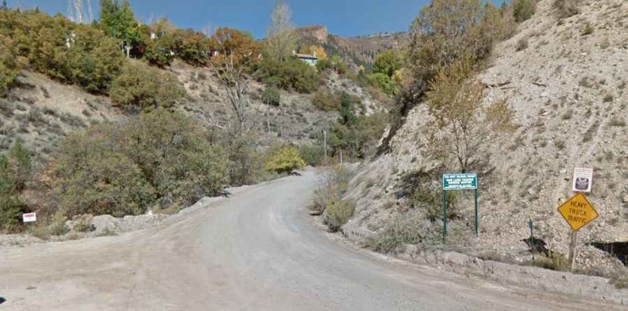 Baxter Peak, a road for experienced drivers