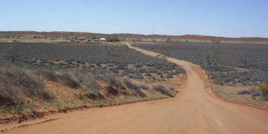 Be totally prepared to drive the Old Andado Track