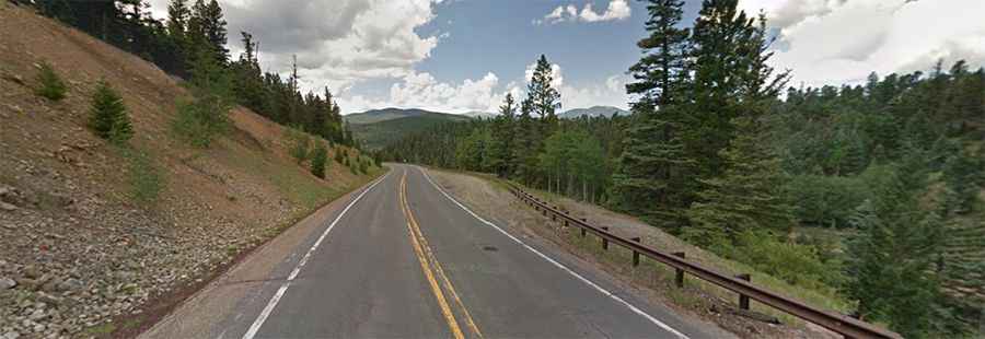 Bobcat Pass is a high mountain road in New Mexico