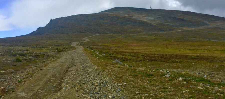 Can I drive through Canoe Mountain in BC?