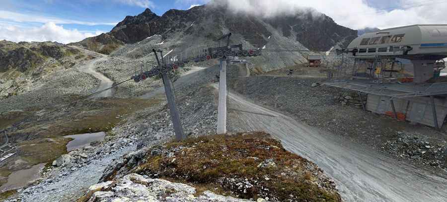 Col de Chassoure in Valais is recommended for drivers with strong nerves