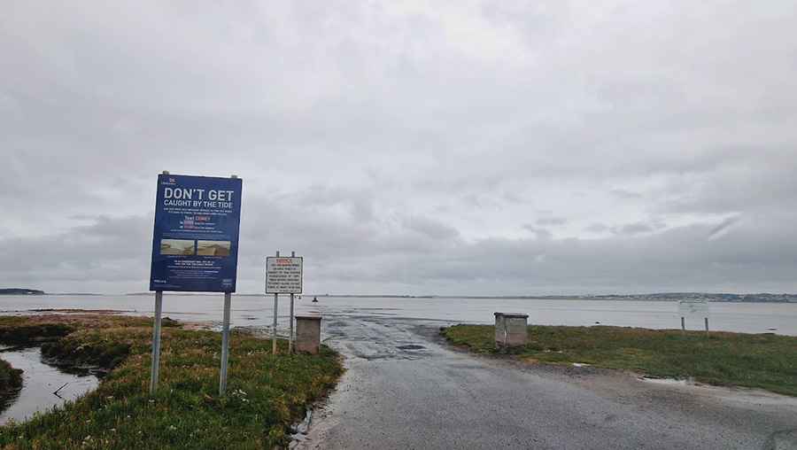 Coney Island's 2.8km Test: Driving the Tidal Causeway Before the Atlantic Swallows It.
