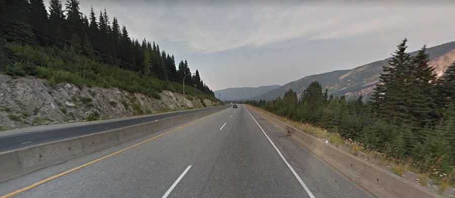 Coquihalla Highway is one of the worst roads in winter