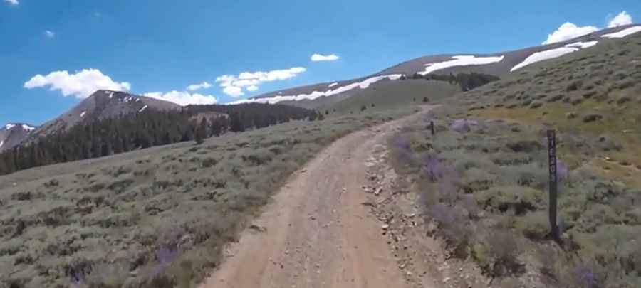 Coyote Flat is a steep rocky road for high clearance 4X4's in California