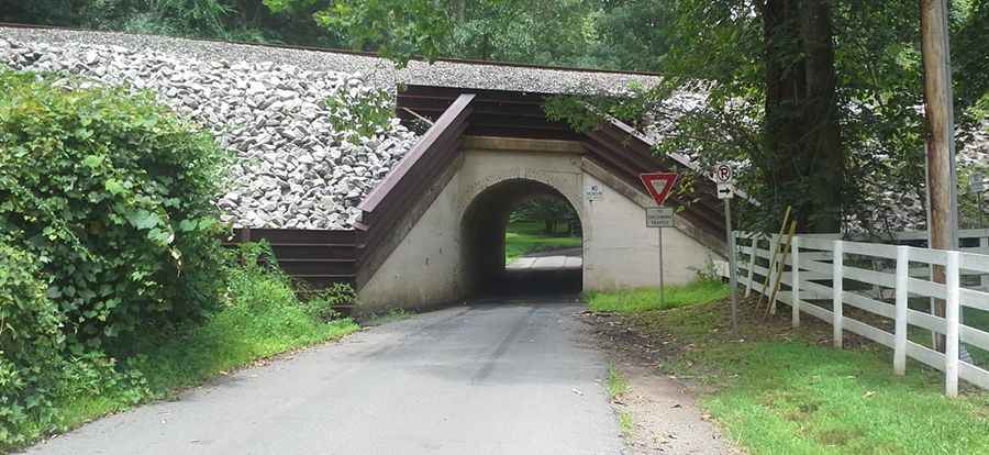 Crossing the Haunted Bunny Man Bridge in Northern Virginia