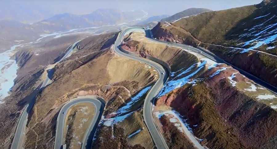 Dabanshan Pass: Driving the old mountain road and the G227 tunnel