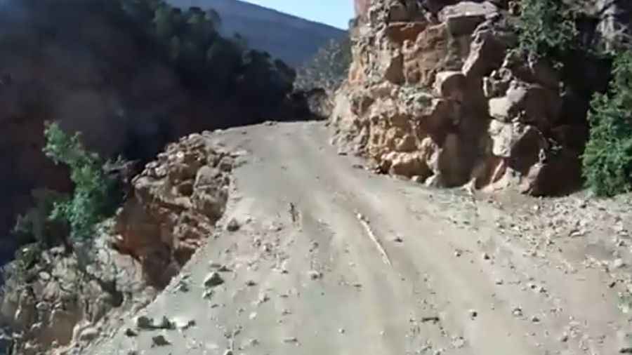 Dare to drive the dangerous Assif Melloul Piste