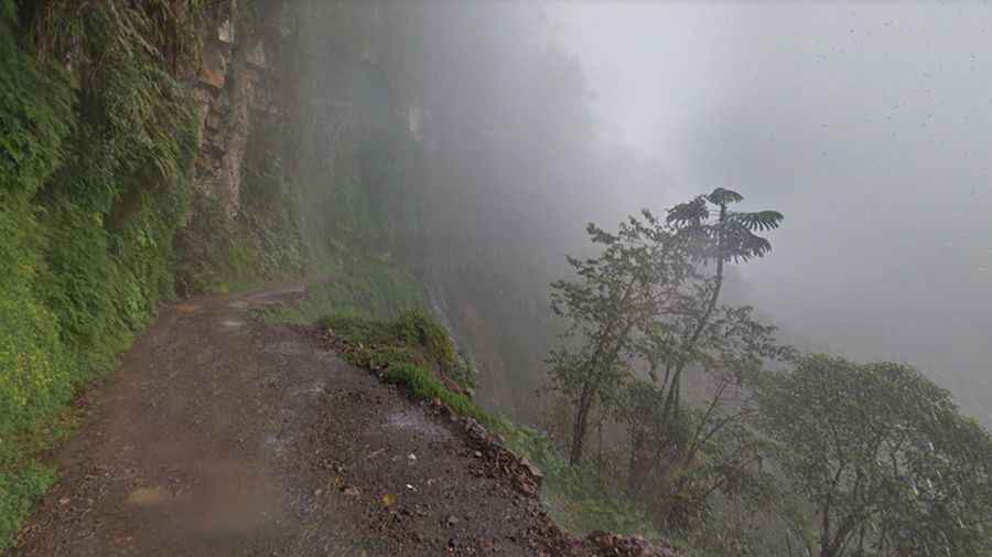 Death Road in Bolivia is the world's most famous gravel track