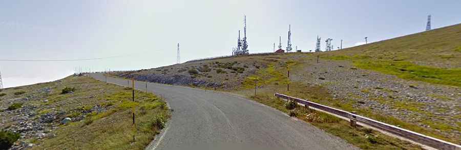Driving a Wild Paved Road to Majelletta in the Abruzzo