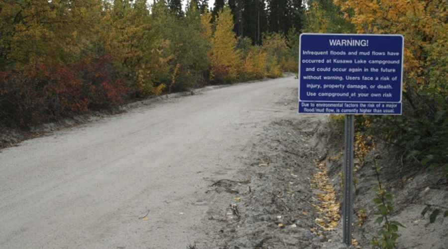 Driving Kusawa Lake Road: A Challenging Adventure to the Glacial Blue Lake in Yukon