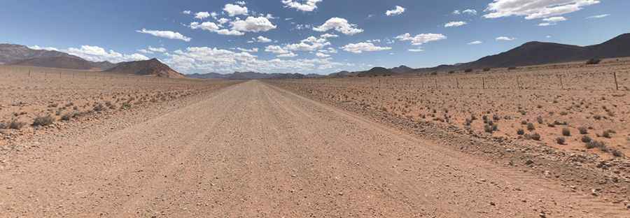 Driving Namibia’s D707 Through the Namtib Desert