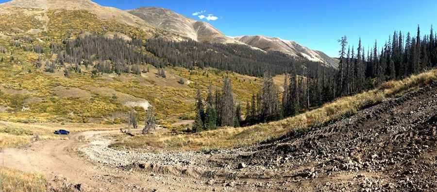 Driving the defiant USFS 503 Road