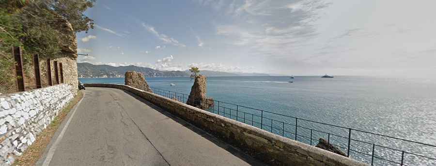 Driving the Exhilarating SP 227 di Portofino on the Italian Riviera Coastline