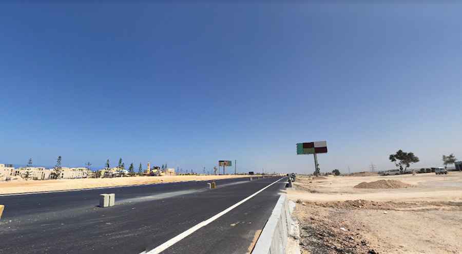 Driving the International Coastal Road with panoramic views of the Mediterranean