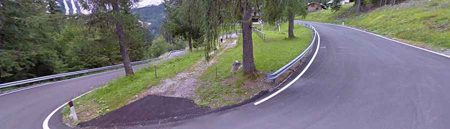 Driving the Paved Road to Cibiana Pass in Veneto