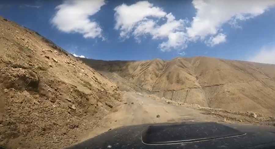 Driving the remote road to Manman Top is an otherworldly experience