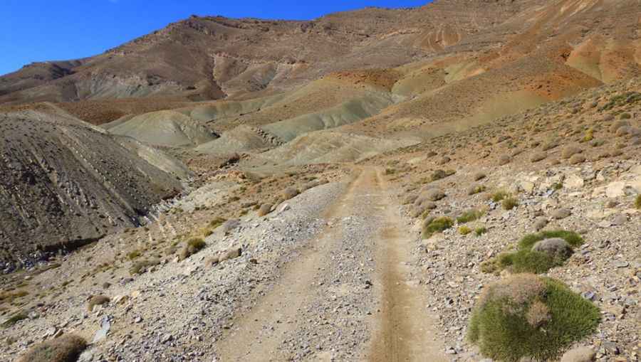 Driving the road to Aguerdn Zegzaoun Pass is not a piece of cake