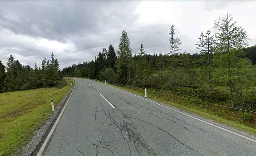 Driving the scenic Gerlos Alpine Road in Austria
