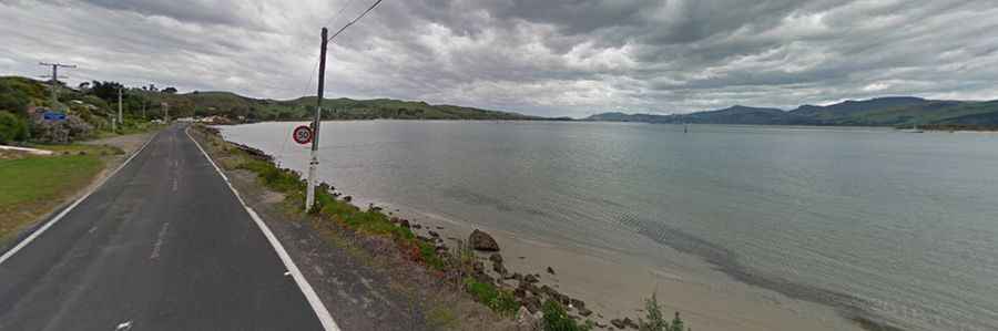 Driving the scenic Harington Point Road